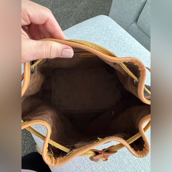 Louis Vuitton Brown Monogram Bucket Bag - Picture 3 of 4